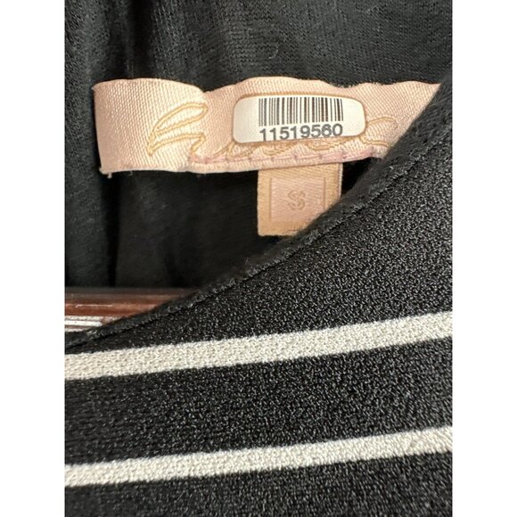 Hutch Eleanor Midi Short Sleeve Black/White Dress Size Small - Picture 7 of 8